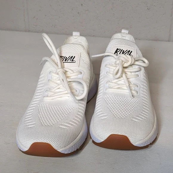 Women's RIVAL Pulse Athletic Sneaker Ivory/White Size 5.5 - Picture 2 of 13